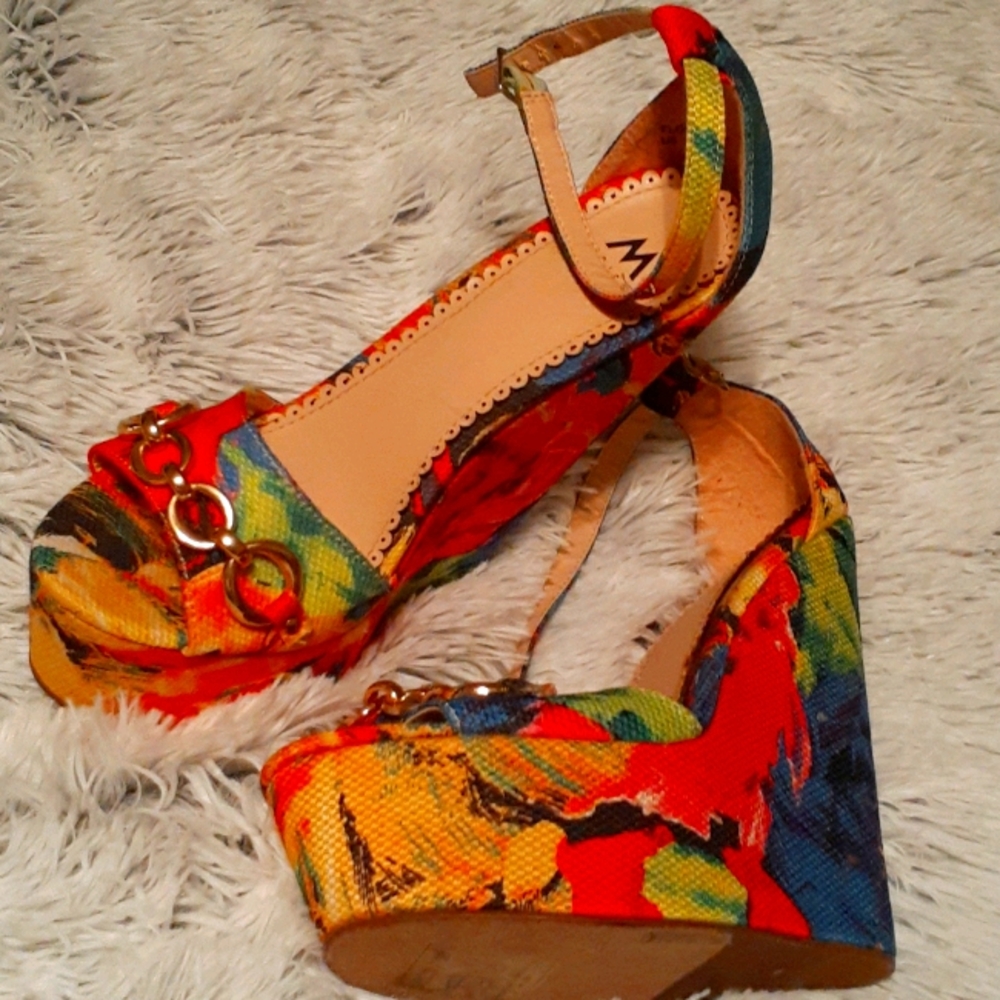 Spring Wedge Heels
